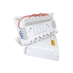 Salus TC100 16A 16-Terminal S & Y Plan Wiring Centre 230mm x 42mm x 127mm