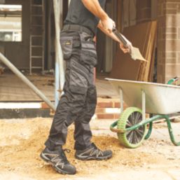 Site Bolden Stretch Holster Pocket Trousers Grey/Black 36" W 32" L