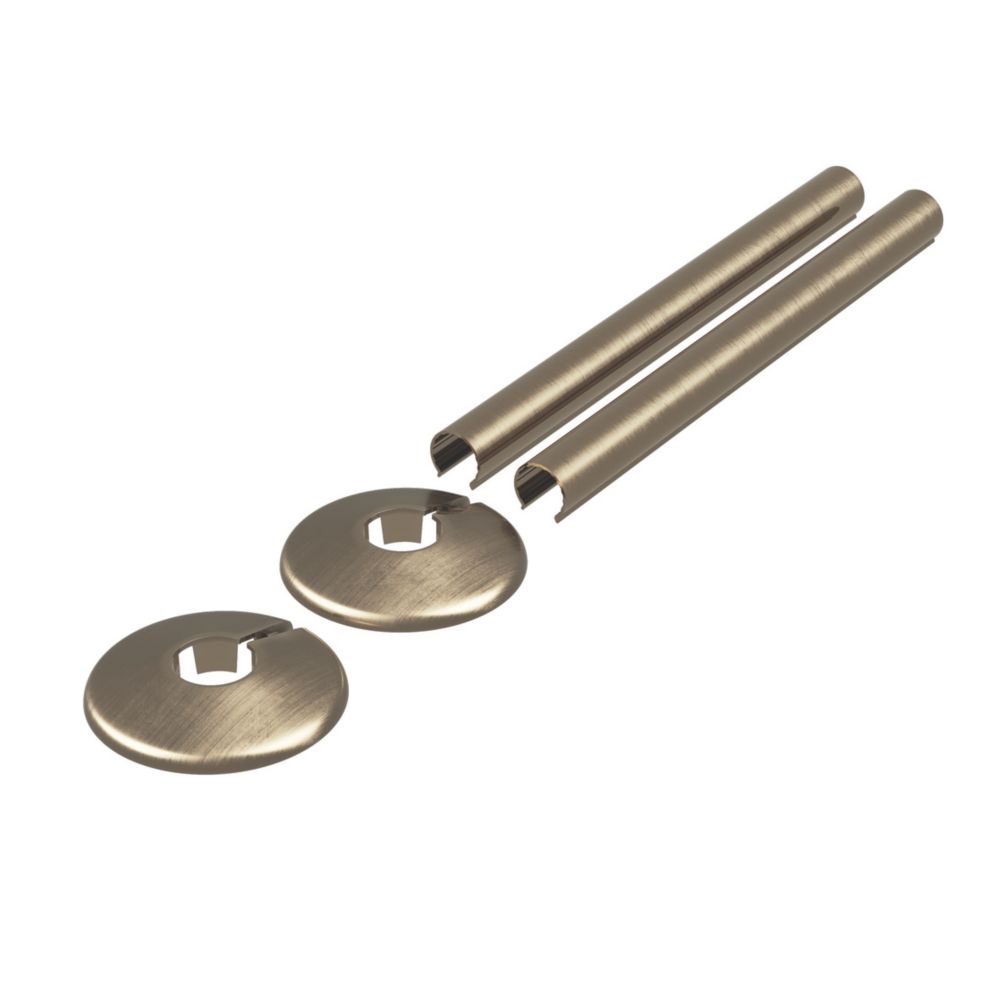 Pack Of 6 PVC Pipe Flange Caps With Mounting Holes – 3/4 Inch, For Storage Shelves & Table Legs, UV-Resistant White
