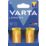 Varta Longlife C 1.5V Alkaline Batteries 2 Pack