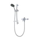 Triton Asana Rear-Fed Exposed Chrome Thermostatic Sequential Mixer Shower