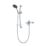 Triton Asana Rear-Fed Exposed Chrome Thermostatic Sequential Mixer Shower
