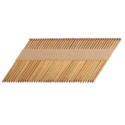 Milwaukee Galvanised 34° D-Head Smooth Shank Collated Nails 2.8mm x 63mm 2200 Pack