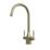 ETAL Astrid Dual Lever Kitchen Mixer Polished Brass
