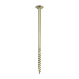 Timco  TX Wafer  Timber Frame Construction & Landscaping Screws 8mm x 200mm 50 Pack