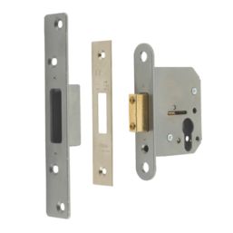 ERA  Satin Silver Euro Deadlock 76mm Case - 44mm Backset