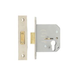 ERA  Satin Silver Euro Deadlock 76mm Case - 44mm Backset
