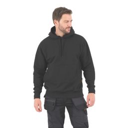 Site Leerdam Hoodie Black Large 47" Chest