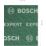 Bosch Expert N880 Multi-Material General Purpose Fleece Pads 140mm x 115mm Green 2 Pack