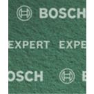Bosch Expert N880 180-Grit Multi-Material General Purpose Fleece Pads 140mm x 115mm Green 2 Pack