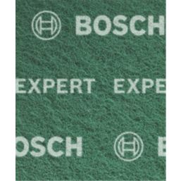 Bosch Expert N880 Multi-Material General Purpose Fleece Pads 140mm x 115mm Green 2 Pack