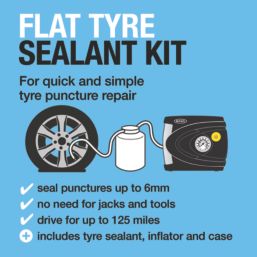 Ring RTK6 Flat Tyre Repair Kit  12V