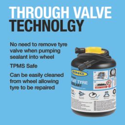 Ring RTK6 Flat Tyre Repair Kit  12V