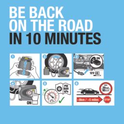 Ring RTK6 Flat Tyre Repair Kit  12V