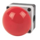 Hylec 1DE.SP.21NR-SF Double Pole Mushroom Head Push-Button Emergency Stop / Palm / Foot Switch NO/NC