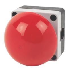 Hylec 1DE.SP.21NR-SF Double Pole Mushroom Head Push-Button Emergency Stop / Palm / Foot Switch NO/NC