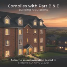 British General  Fire Rated 1-Gang Dry Lining  Box 35mm