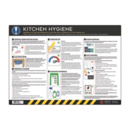 Essentials "Kitchen Hygiene" PVC Safety Poster 420mm x 594mm