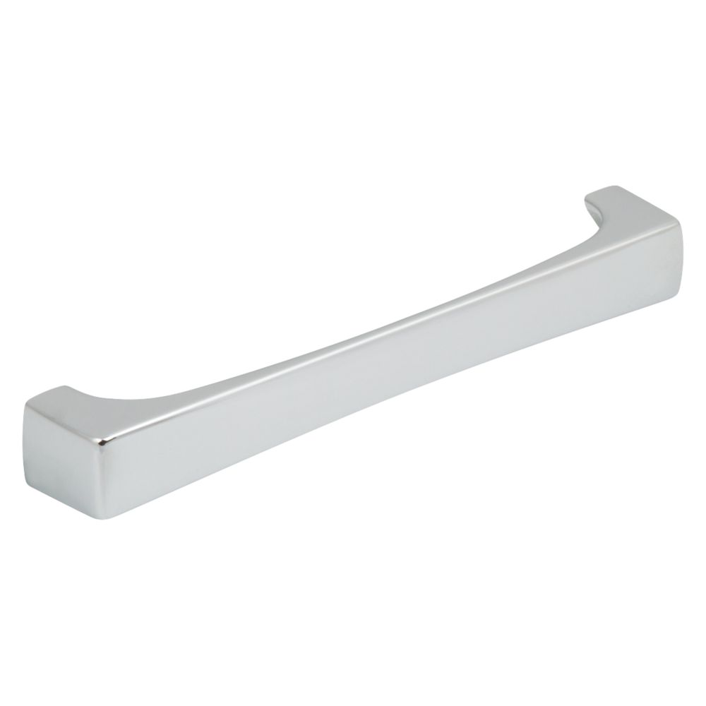 Hafele Lama Pull Handle Polished Chrome 160mm | Cabinet Handles | Screwfix.ie