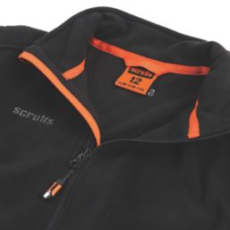 Scruffs Harbour Worker Womens Microfleece Jacket Black Size 14