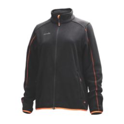 Scruffs Harbour Worker Womens Microfleece Jacket Black Size 14