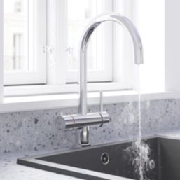 Swirl  3-in-1 Instant Boiling Water Tap Chrome