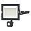 4lite Advantage Outdoor LED Floodlight With PIR Sensor Black 50W 4250lm
