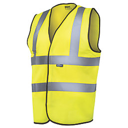 Tough Grit  High Visibility Vest Yellow X Large 52" Chest