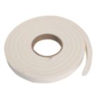 Stormguard Jumbo Rubber Foam Weatherstrip White 3m