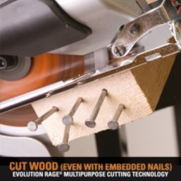 Evolution  Wood/Metal/Plastic Circular Saw Blade 185mm x 20mm 20T