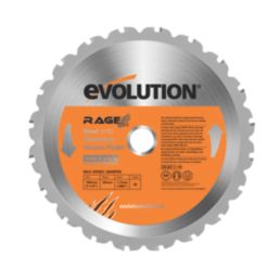Evolution  Wood/Metal/Plastic Circular Saw Blade 185mm x 20mm 20T