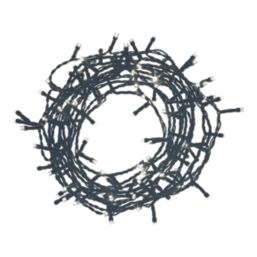 120 LED Indoor & Outdoor Ice White String Christmas Lights