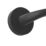 Cooke & Lewis Corfe Fire Rated Lever on Rose Handle Pair Matt Black