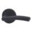 Cooke & Lewis Corfe Fire Rated Lever on Rose Handle Pair Matt Black
