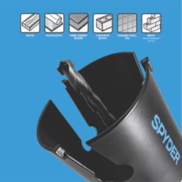 Spyder  11-Saw Multi-Material Holesaw Kit