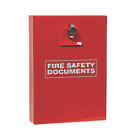 Firechief  Seal Latch Fire Document Cabinet 252 x 60 x 350mm Red