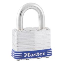 Master Lock 1EURD   Water-Resistant   Padlock Steel 44mm