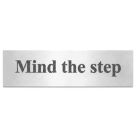 Essentials Mind the Step Sign 50mm x 200mm