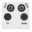 LAP  Quadruplex Modular Multimedia Socket White