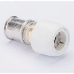 Wavin Tigris M5 Multi-Layer Composite Press-Fit Adapting Coupler to Hep2O 25mm x 22mm 10 Pack