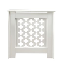Victorian Radiator Cover White 820mm x 210mm x 868mm