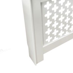 Victorian Radiator Cover White 820mm x 210mm x 868mm