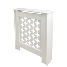 Victorian Radiator Cover White 820mm x 210mm x 868mm