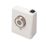 Geofire Doormouse 230V Fire Door Retainer White 95mm