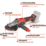 Einhell Professional TP-AG 18/125 F Li BL-Solo 18V Li-Ion Power X-Change 5" Brushless Cordless Angle Grinder - Bare