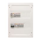 Garo G224B-7AS 24-Module 7-Way Populated  Dual RCD Consumer Unit with SPD