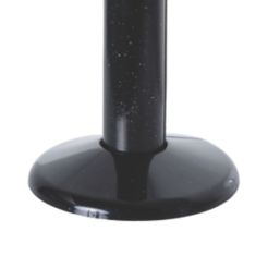 ETAL Danva 15mm x 1/2" Anthracite Corner & L/S Modern Thermostatic Radiator Valve & Lockshield