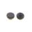 ETAL Danva 15mm x 1/2" Anthracite Corner & L/S Modern Thermostatic Radiator Valve & Lockshield