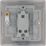 British General Nexus Metal 20A 16AX 1-Gang 2-Way Light Switch  Black Nickel  3 Pack