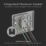 British General Nexus Metal 20A 16AX 1-Gang 2-Way Light Switch  Black Nickel  3 Pack